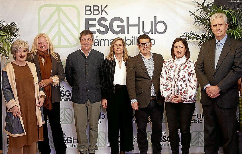 Nagore Ardanza, Marta Areizaga, Alejandro Echevarría, Inés Zalbide, Ibon Galarraga, Olatz Goitia y Ramón Gómez de Olea.