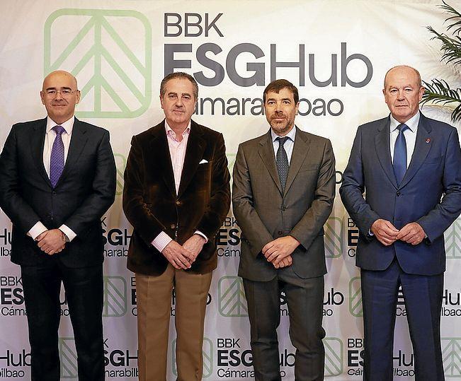 Eduardo Gordejuela, Mikel Arieta-Araunabeña, Antón Arriola y Ricardo Barkala.