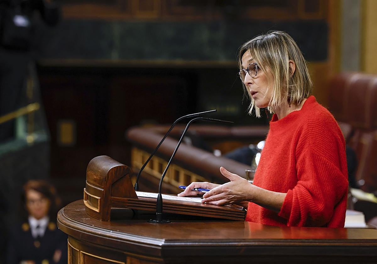 Idoia Sagastizabal, en una imagen de archivo en el Congreso