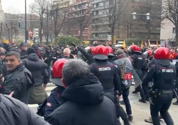 Doce detenidos por los incidentes antes y después del partido