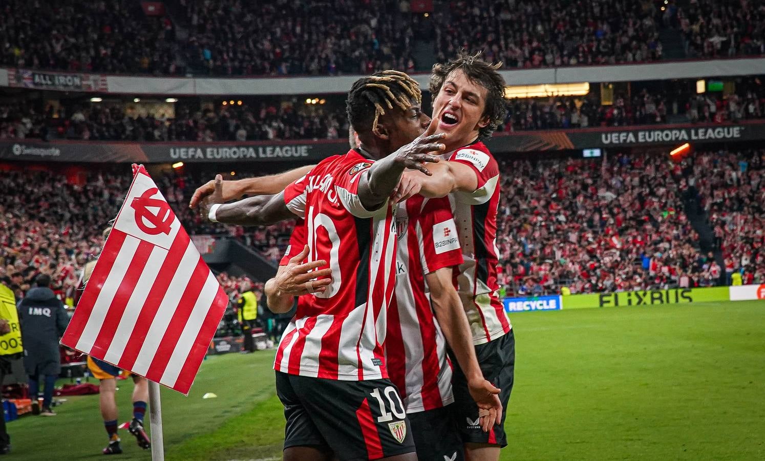 El Athletic-Roma en imágenes