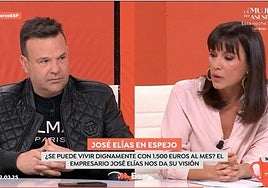 El encontronazo entre el millonario José Elías y una colaboradora de 'Espejo Público': «Vienes solo porque eres rico»