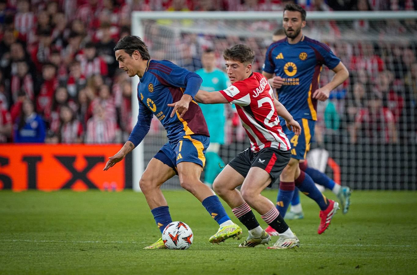 El Athletic-Roma en imágenes