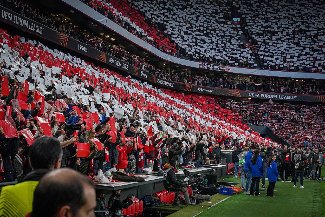 El ambiente en San Mamés