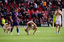 Los visitantes han dejado escapar el partido en el minuto 96.