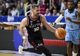 Domínguez, el mejor en el 1x1 del Andorra-Bilbao Basket