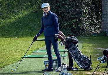 Catherine Zeta-Jones ya está en Bizkaia: golf en La Galea antes de iniciar el rodaje de su nueva serie