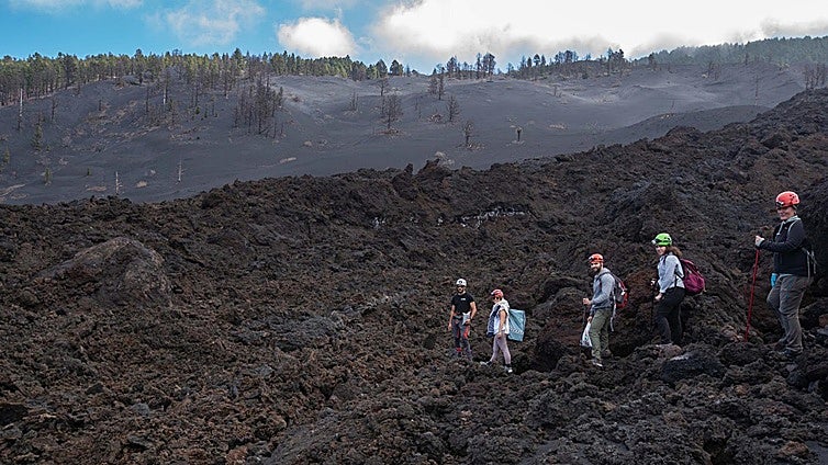 El volcán de La Palma es muy similar a Marte y a la Luna