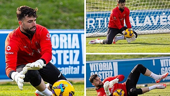 Sivera vuelve a entrenar con la vista puesta en el Rayo Vallecano