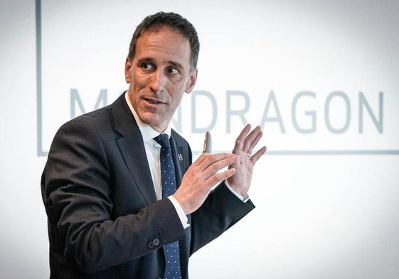 Pello Rodríguez , presidente de Mondragon