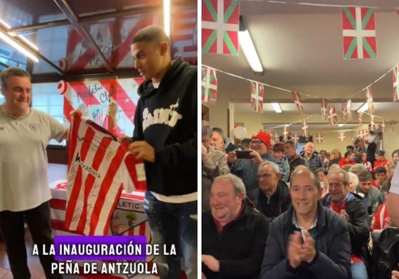 El municipio guipuzcoano de apenas 2.000 habitantes que estrena peña oficial del Athletic