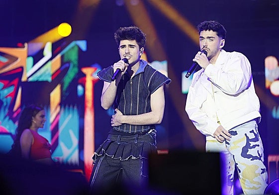 El vizcaíno Martin Urrutia, a la izquierda, fue uno de los concursantes más destacados de la última edición.