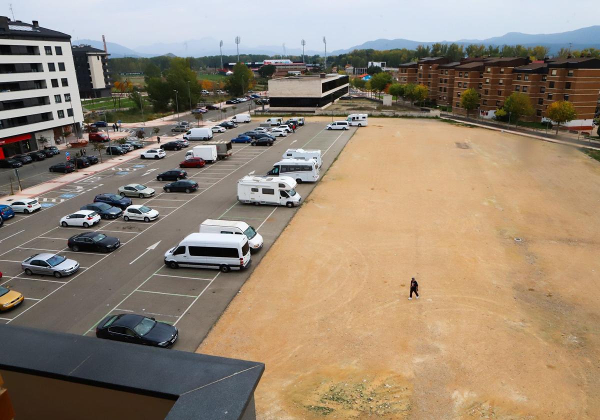Arrancan en Miranda las obras de ampliación del parking de Antonio Cabezón