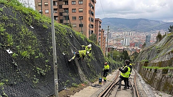 El funicular de Artxanda reabrirá mañana después de casi cuatro meses en obras