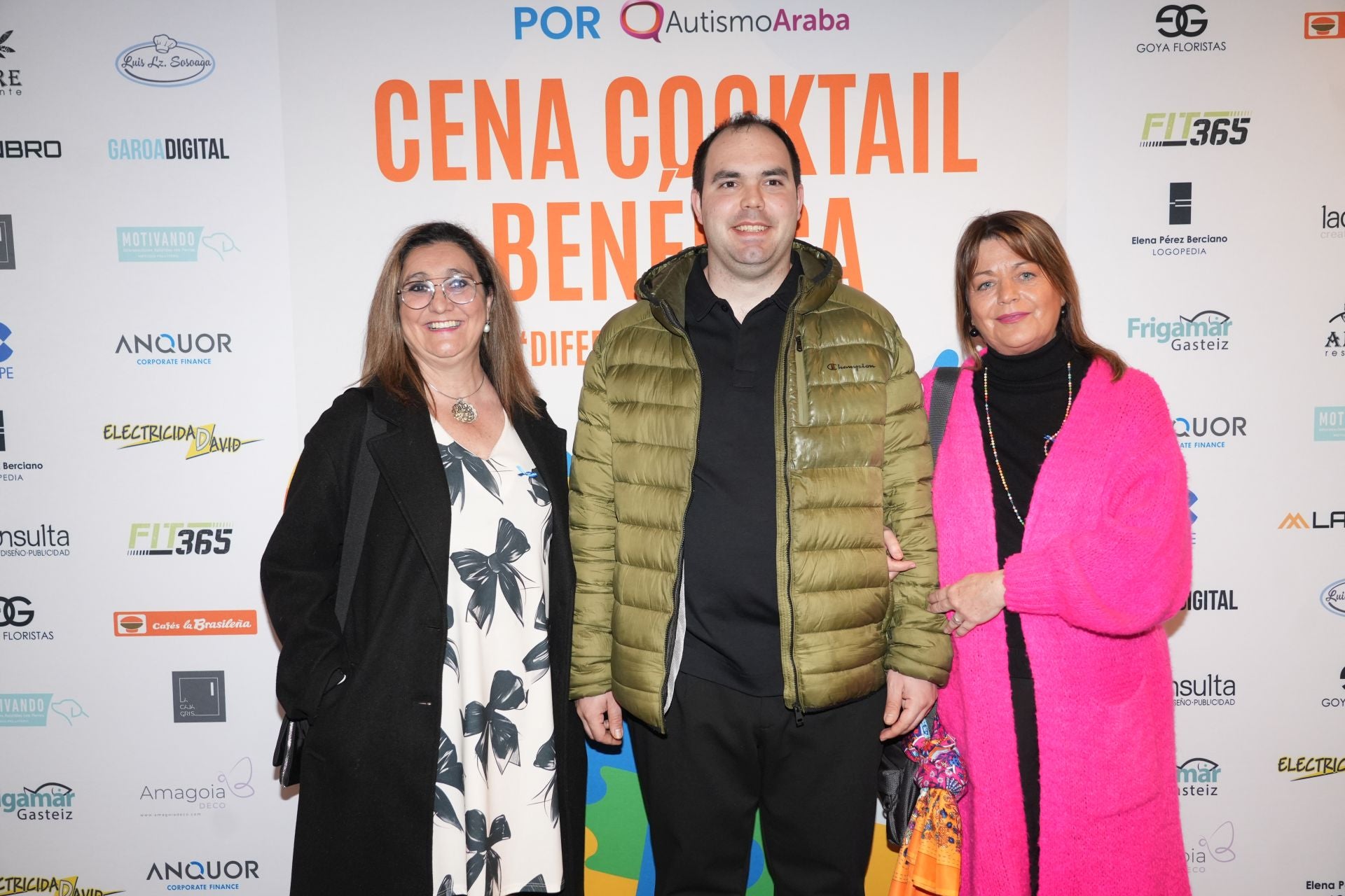 María José Martín, Íñigo Pérez y Cristina Martín.