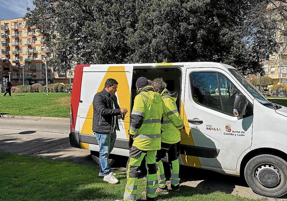Medio Ambiente digitaliza en Miranda el riego con 200 programadores y una estación