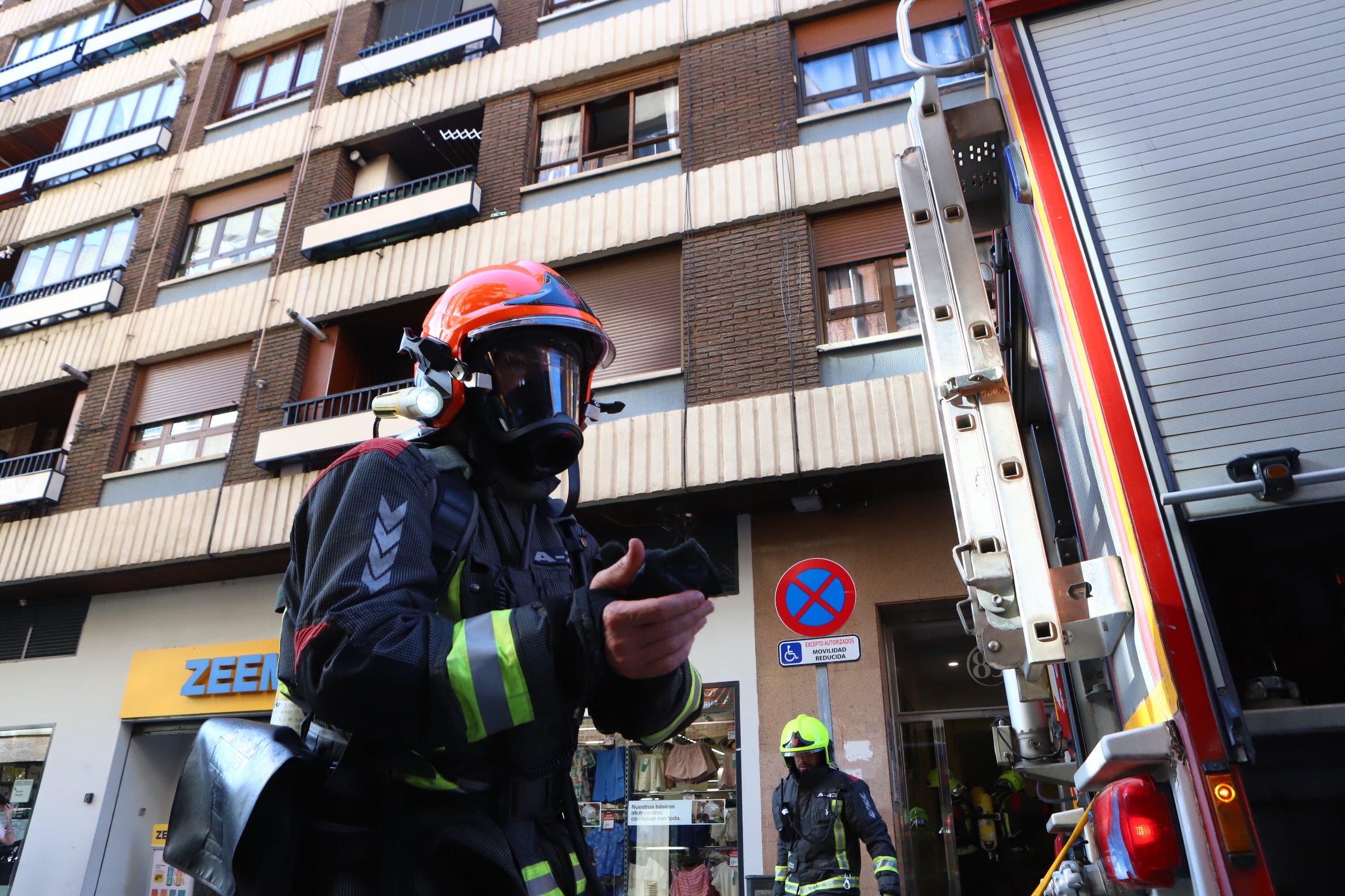 Se olvidan de una cazuela encendida y provoca un incendio en Miranda