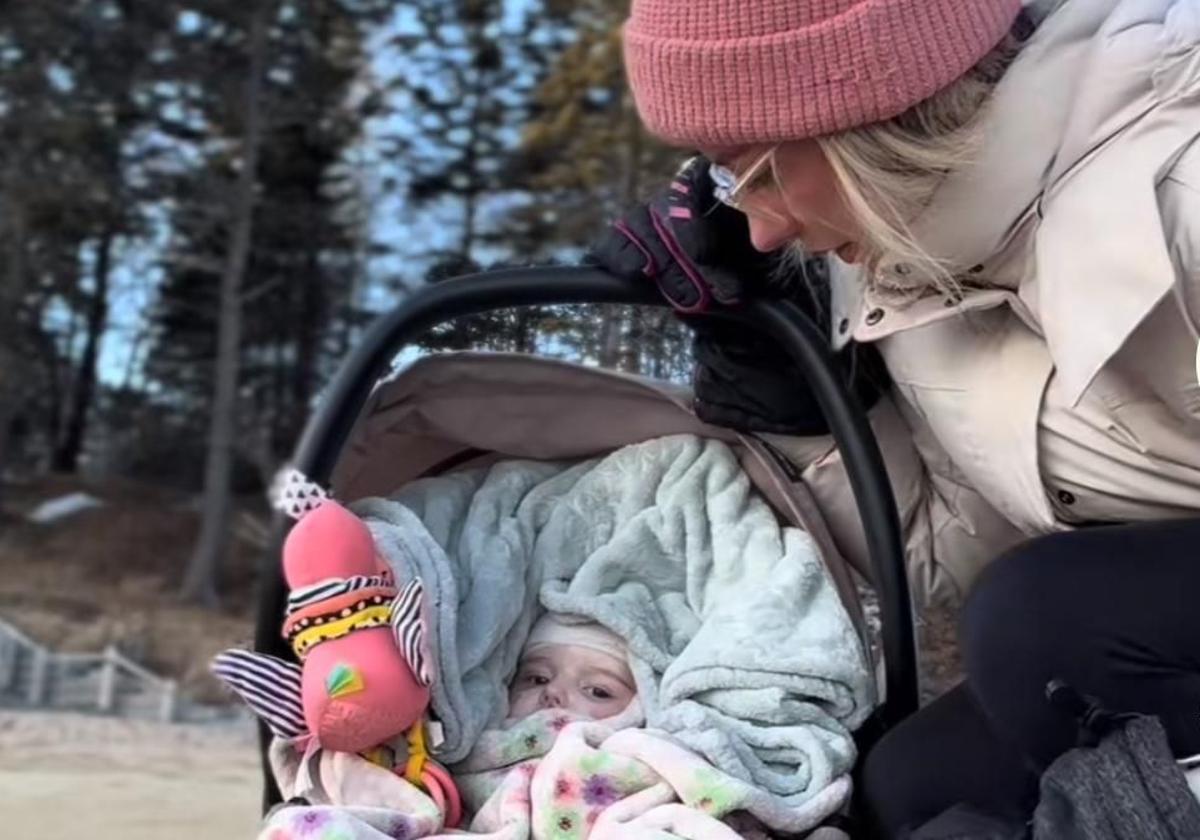 Muere Elliana Rose, la hija de 10 meses de la influencer Hanna Campbell a causa de una enfermedad rara
