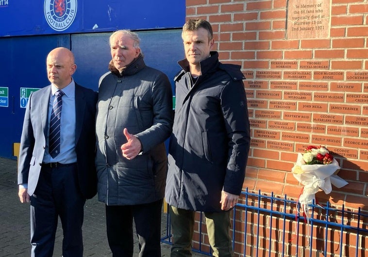 El Athletic homenajea a los hinchas fallecidos en las tragedias de Ibrox