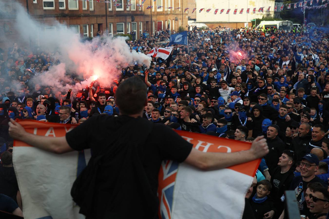 Las imágenes de los athleticzales en Glasgow