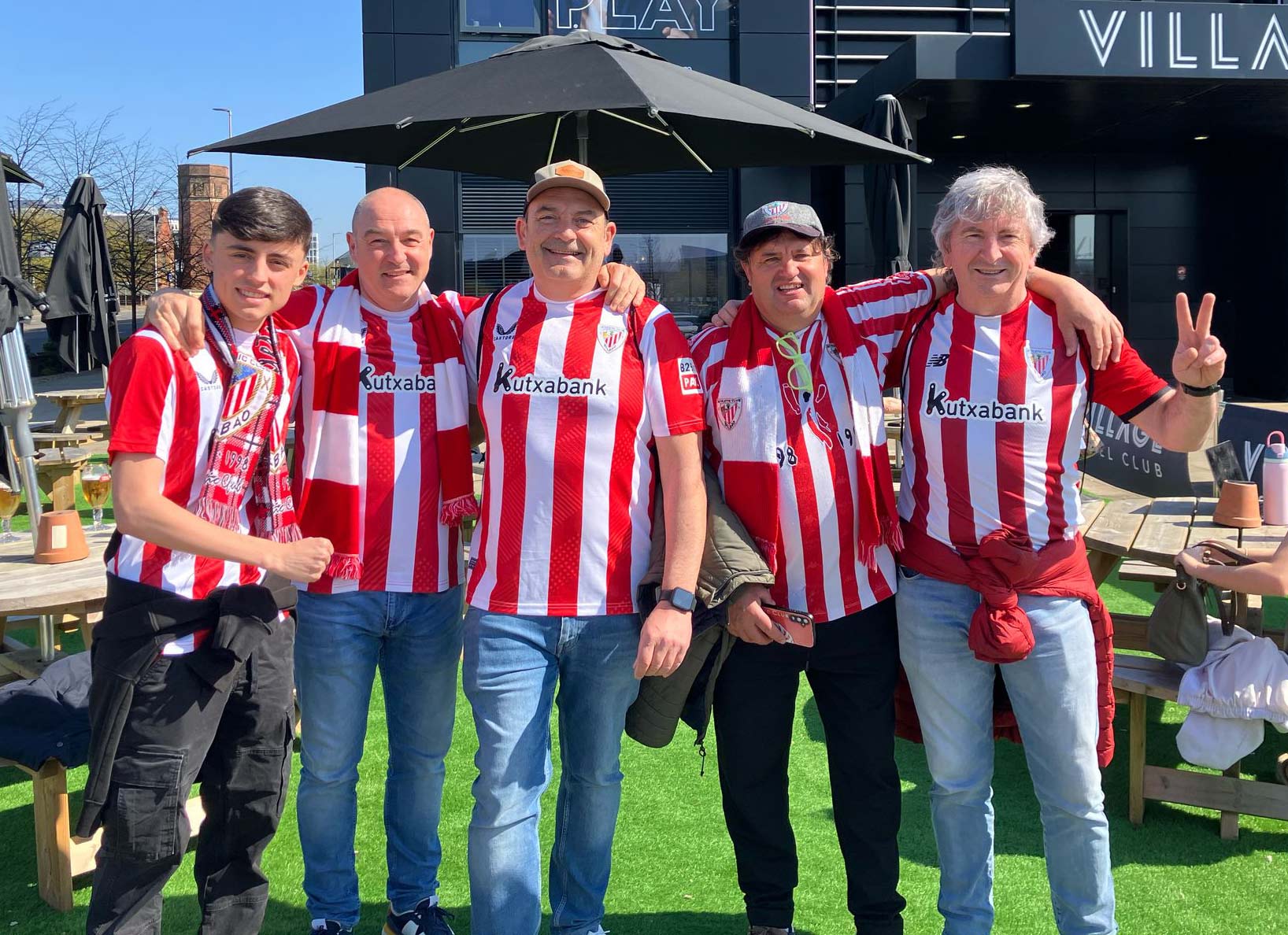 Las imágenes de los athleticzales en Glasgow