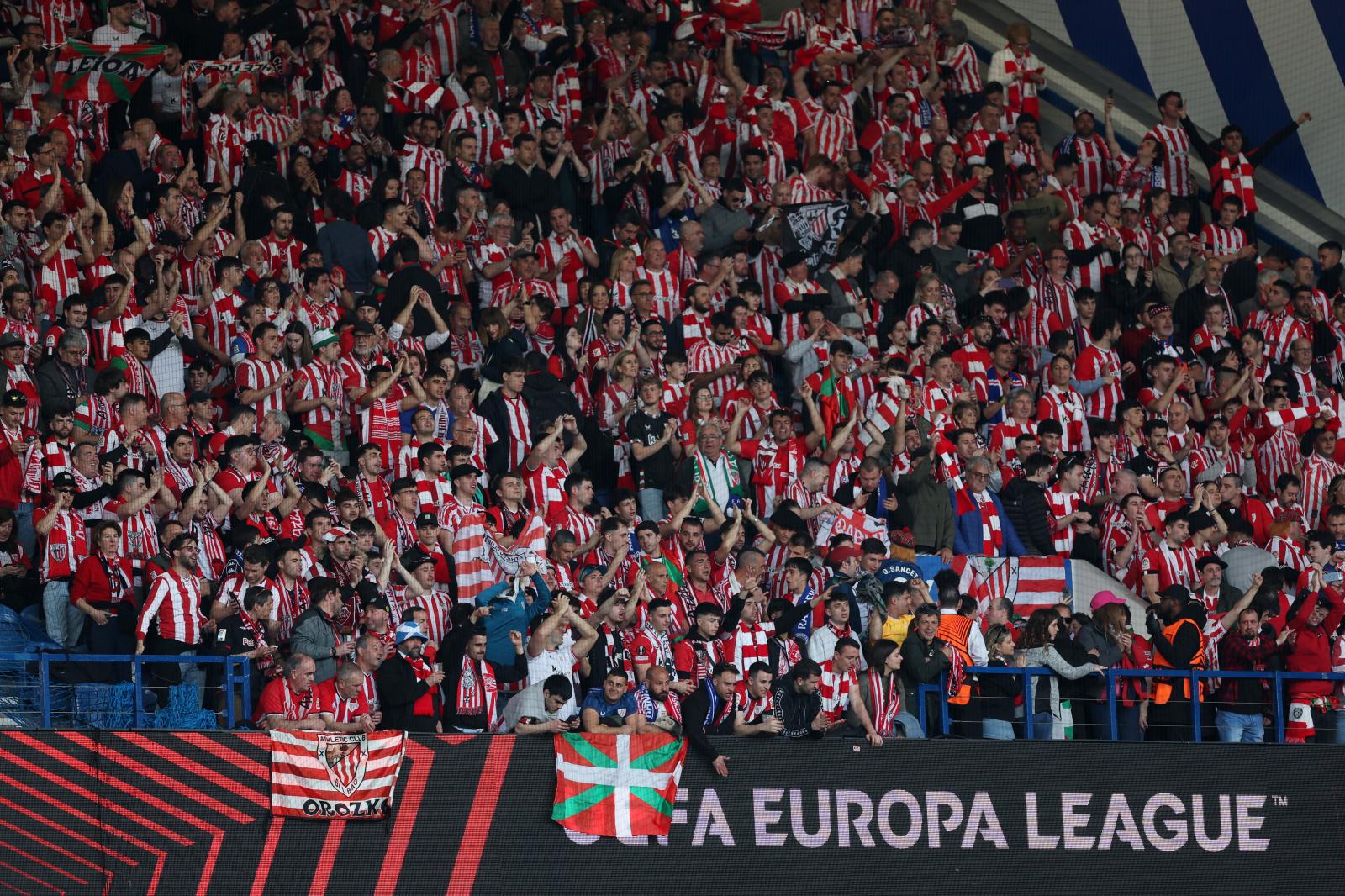 Las imágenes de los athleticzales en Glasgow