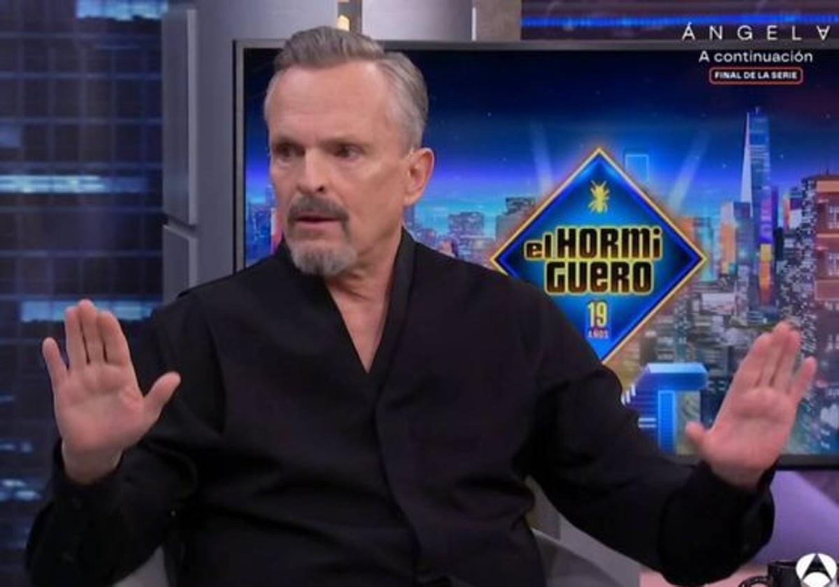 Miguel Bosé se confiesa: «Tenía que quitarme mucha tontería de encima»