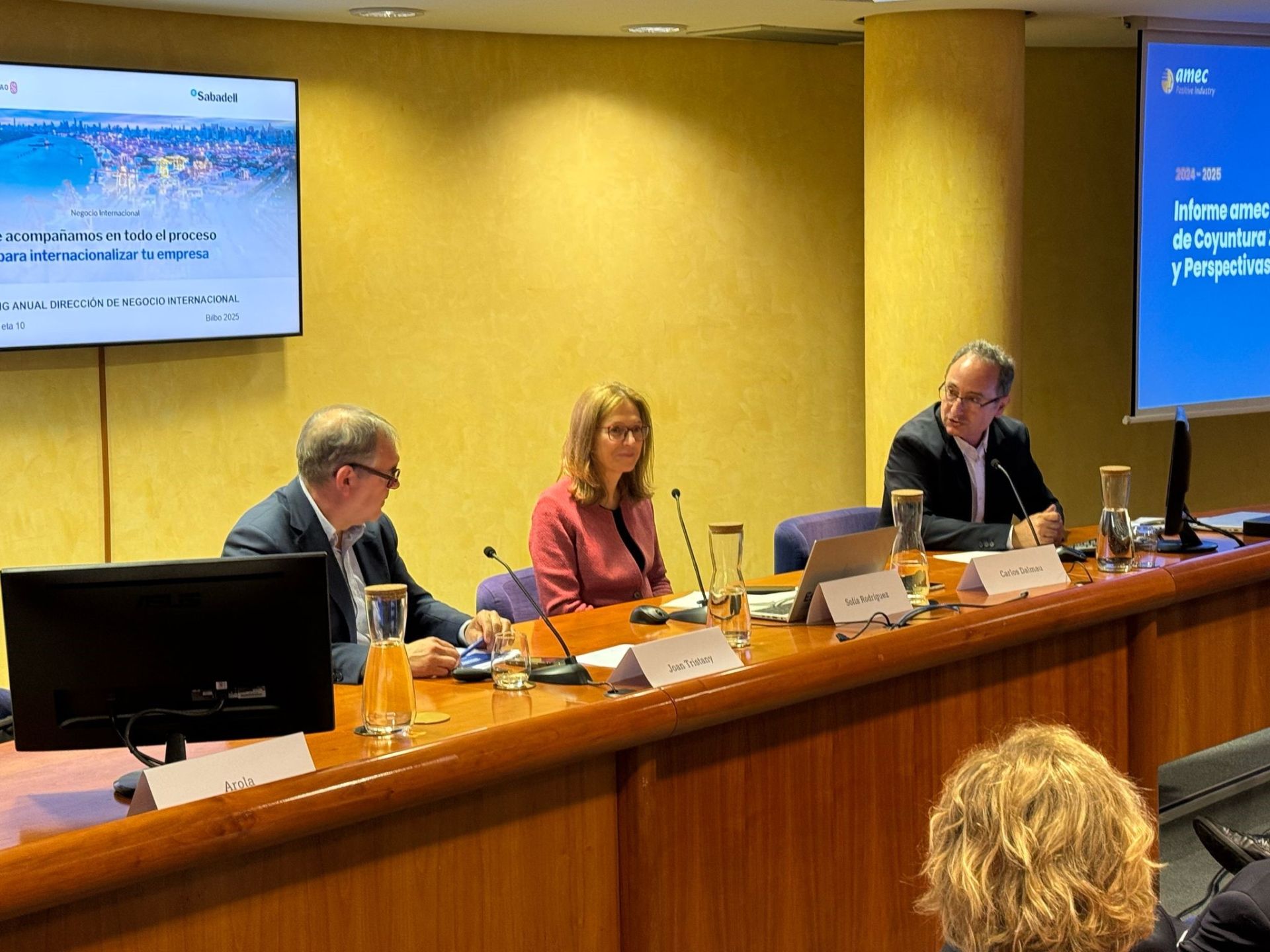El Sabadell destaca la capacidad de la economía para afrontar la crisis arancelaria
