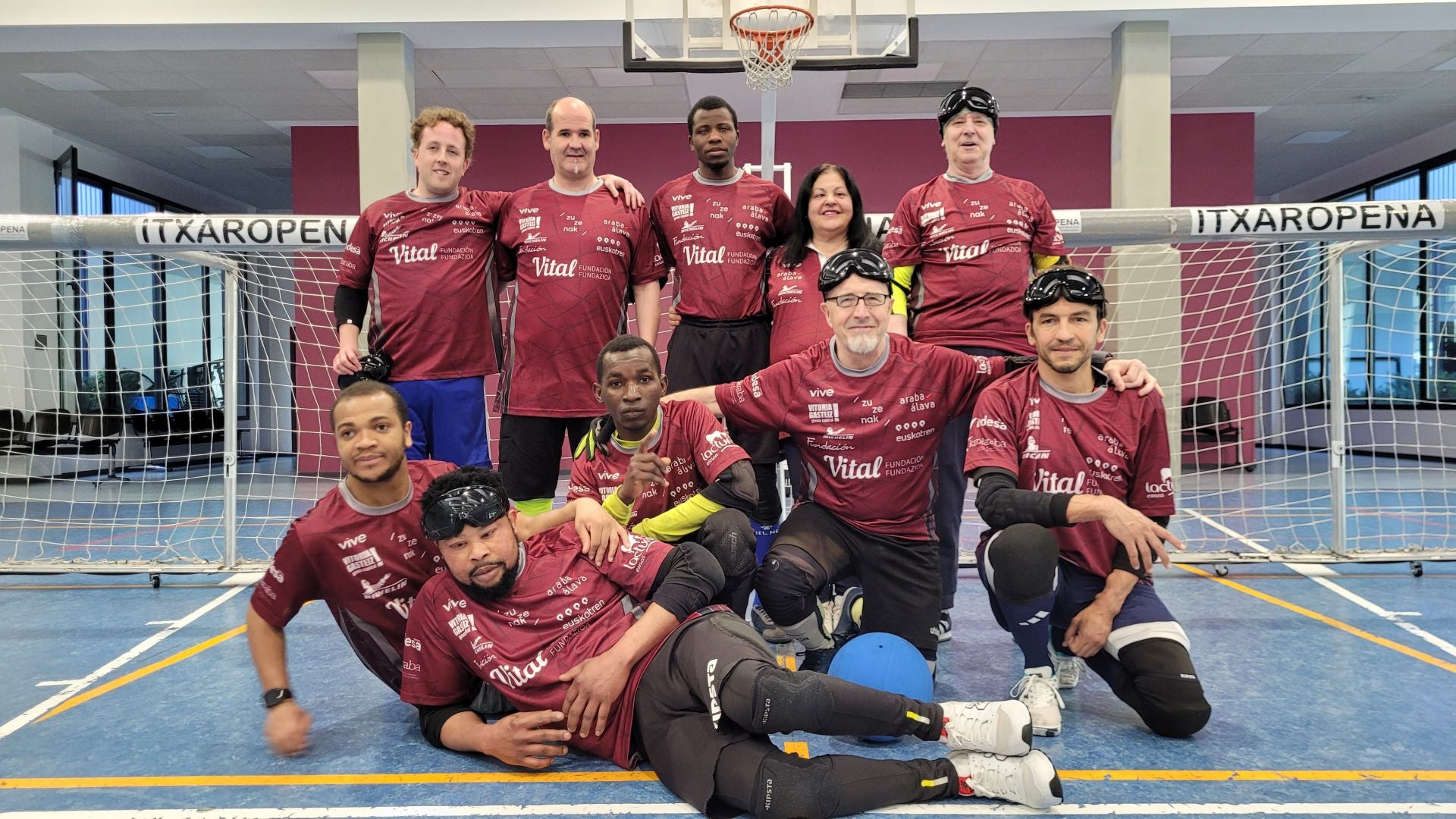 Arranca la temporada masculina de goalball para Zuzenak Itxaropena