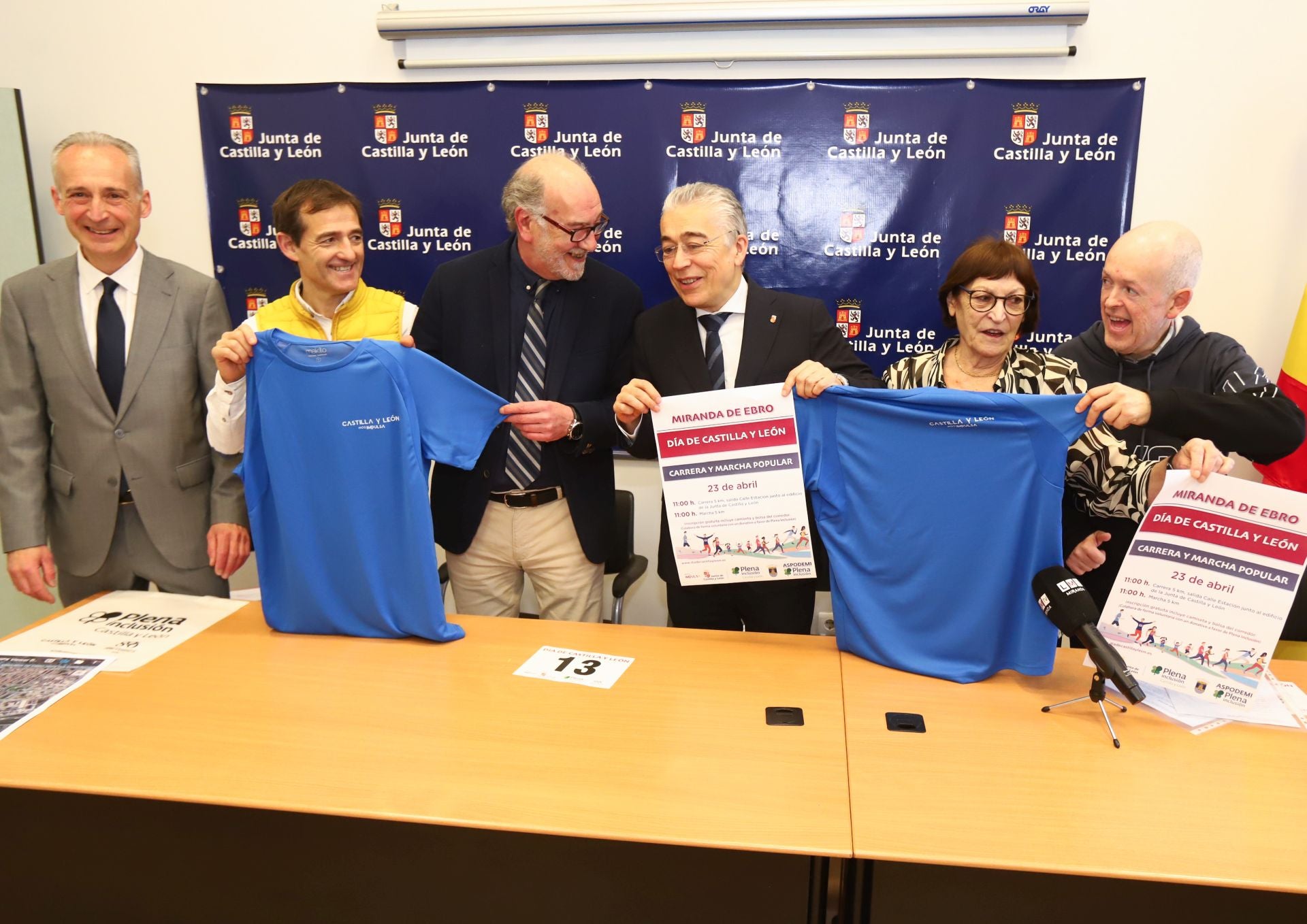 Miranda marcha por la inclusión en el Día de Castilla y León