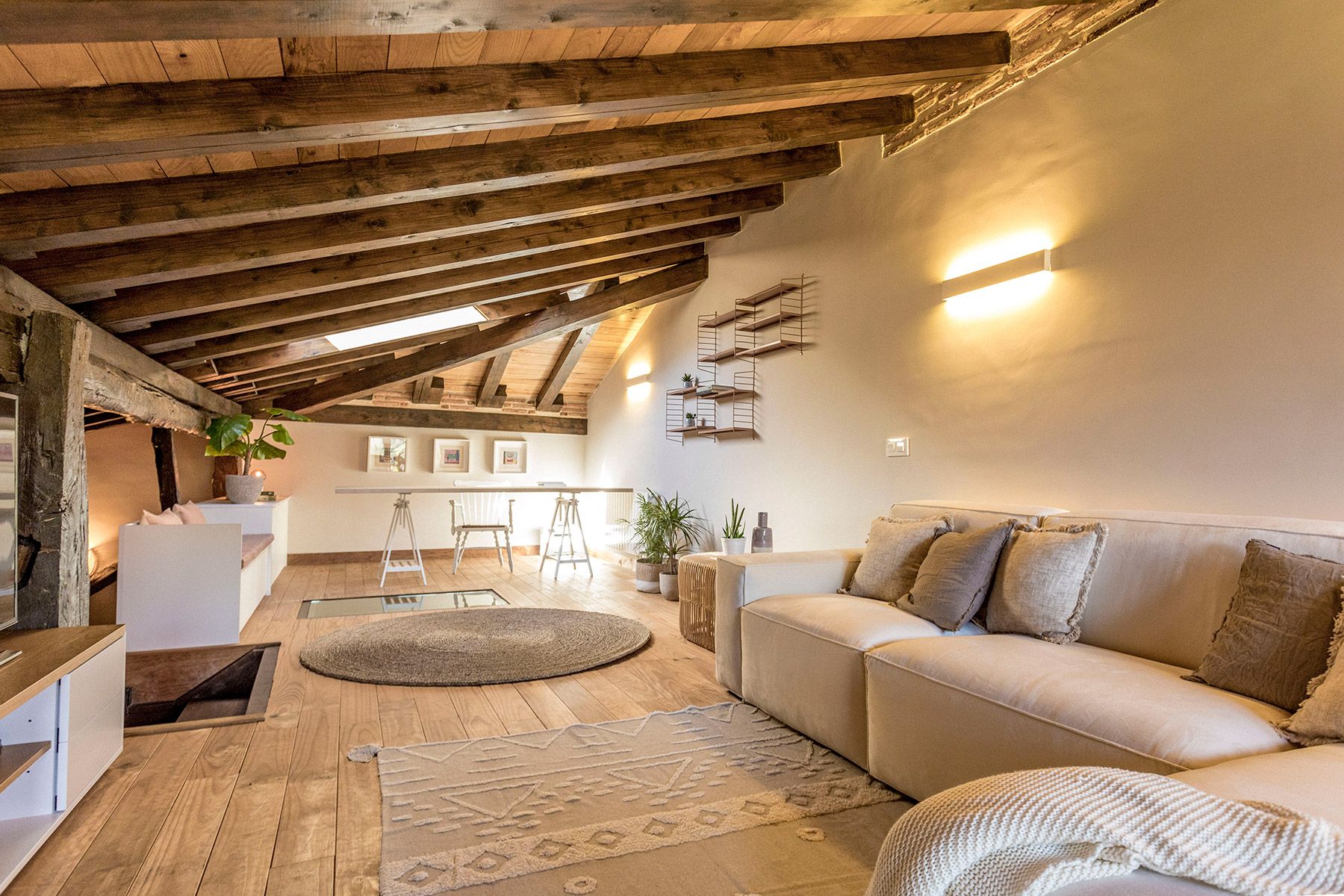 El caserío de una familia en Orozko convertido en un refugio &#039;boho chic&#039; con vistas al Gorbea