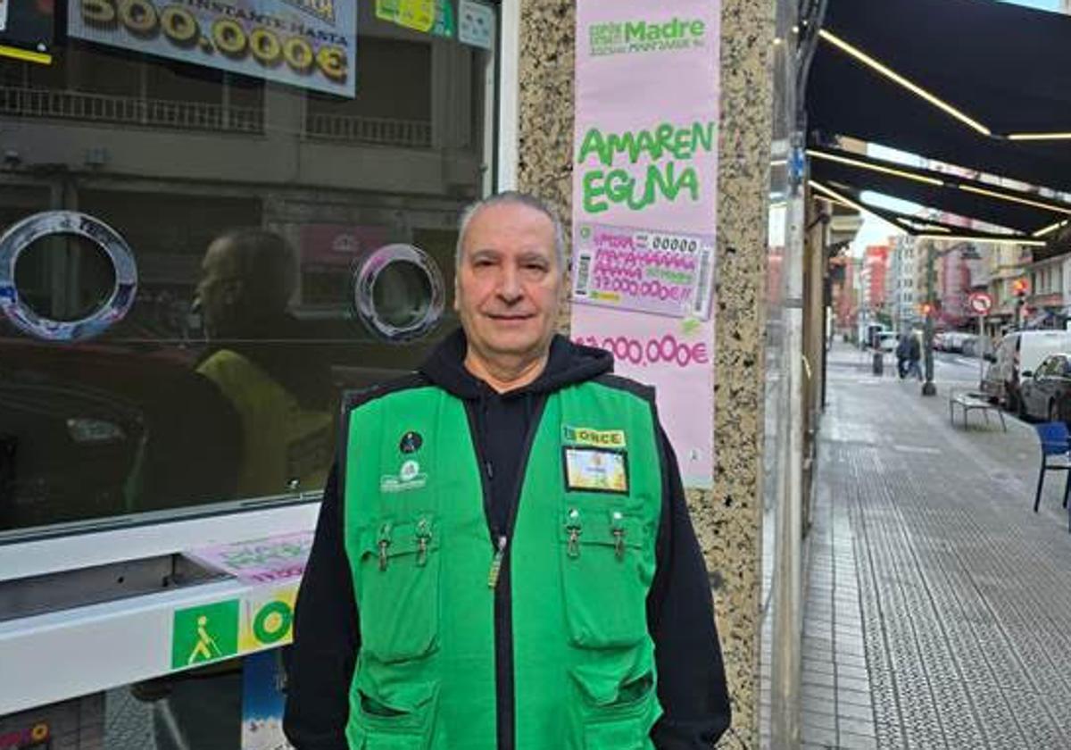 La ONCE reparte su tercer premio prácticamente consecutivo en Amorebieta de casi 600.000 euros