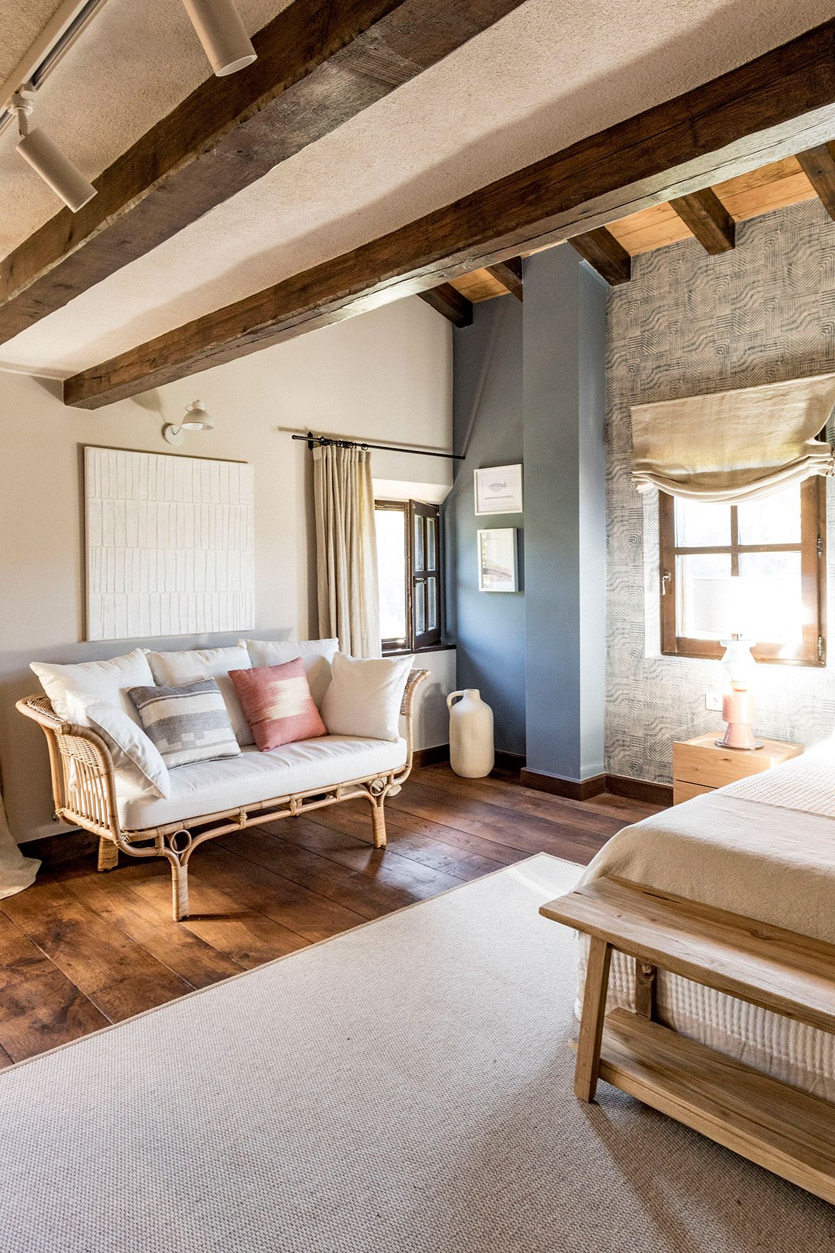 El caserío de una familia en Orozko convertido en un refugio &#039;boho chic&#039; con vistas al Gorbea