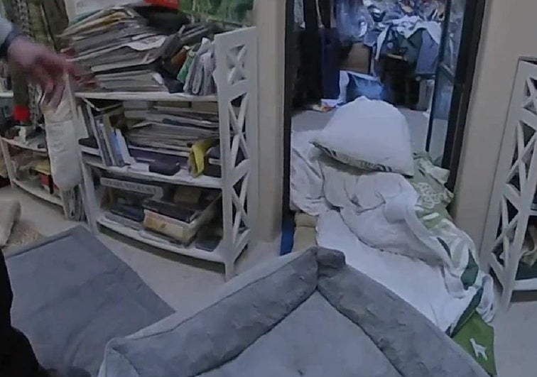 Aspecto de una de las dependencias de la vivienda.