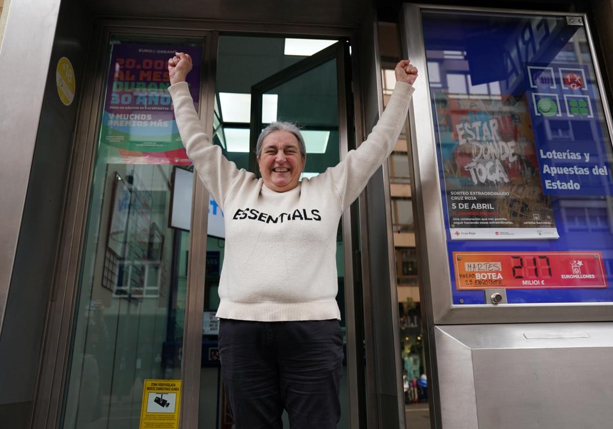 Marta Puerta repartió un premio de 28 millones el pasado 23 de marzo.