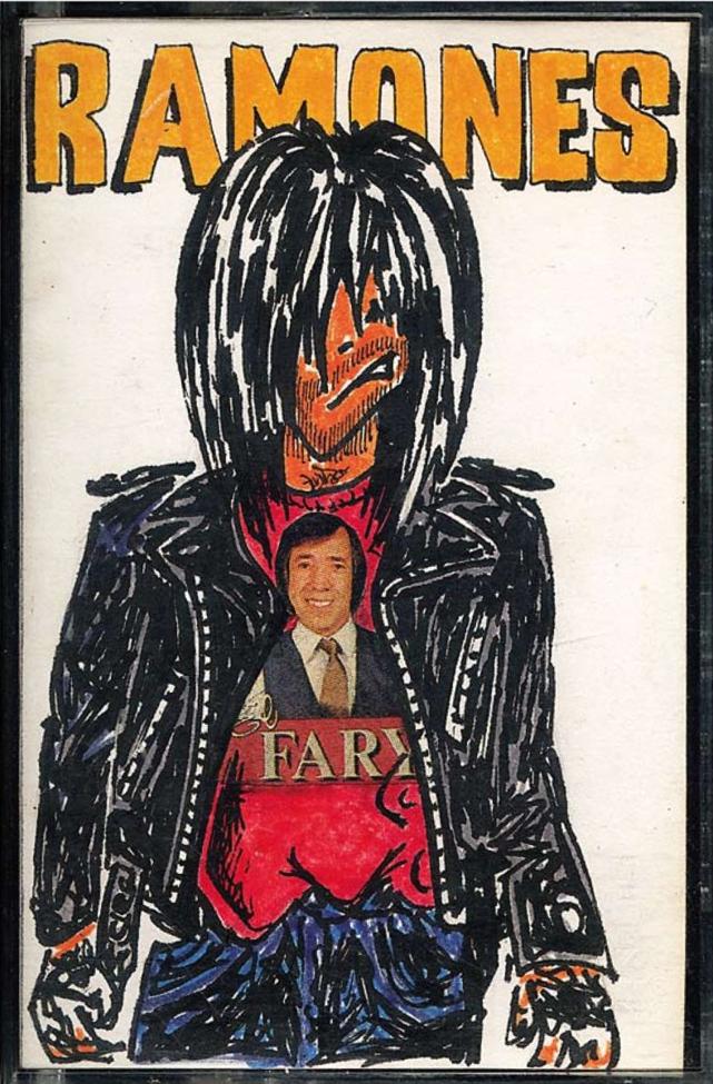 Portada una cinta de Los Ramones, englobada en el capítulo 'Da da da', realizada por Iñigo Fdez. de Nograro.