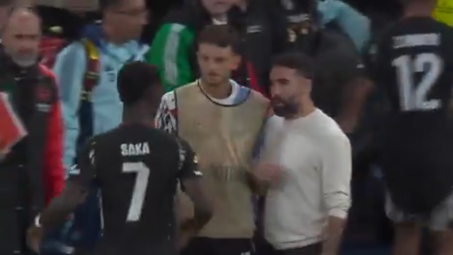 Saka Panenka Penalty: Carvajal’s Reaction