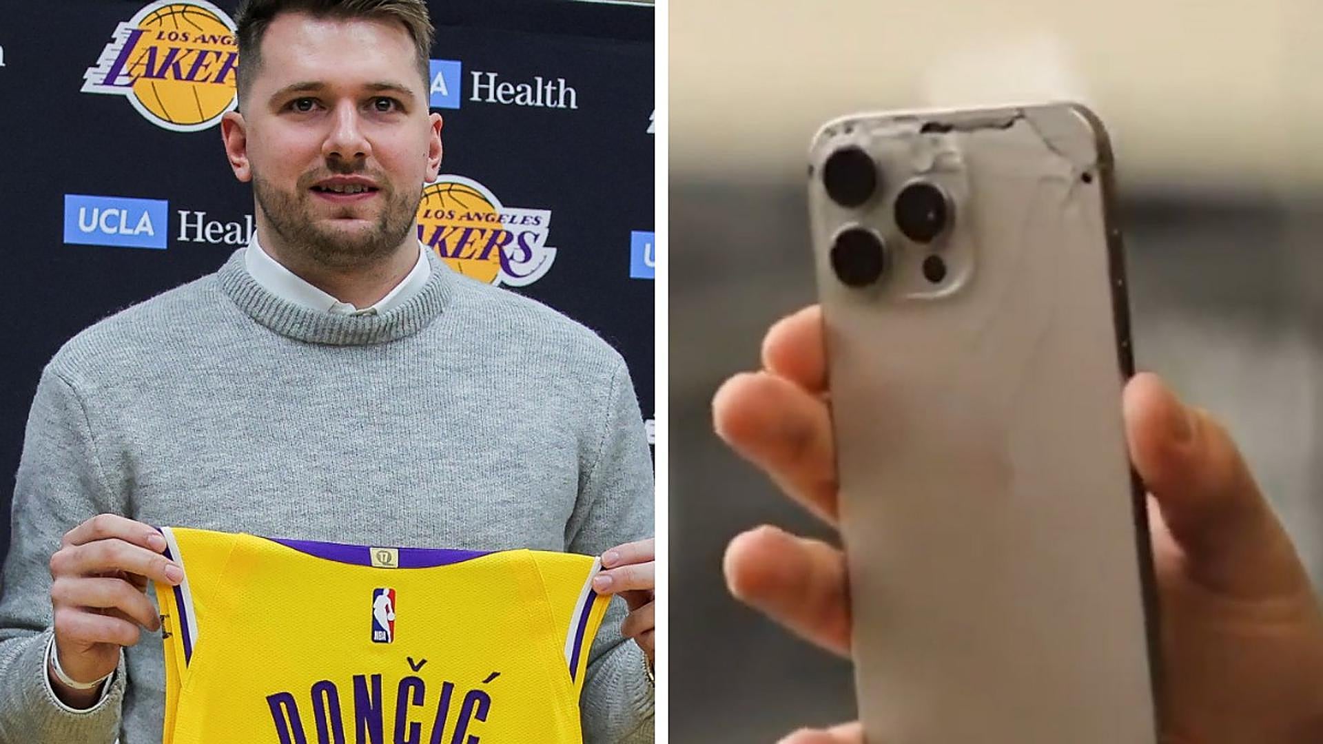 Doncic: Lakers Deal Broke My Phone!