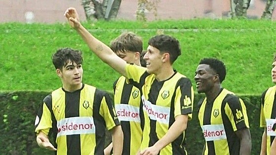 Marcos Goñi, un goleador de récord en el Basconia