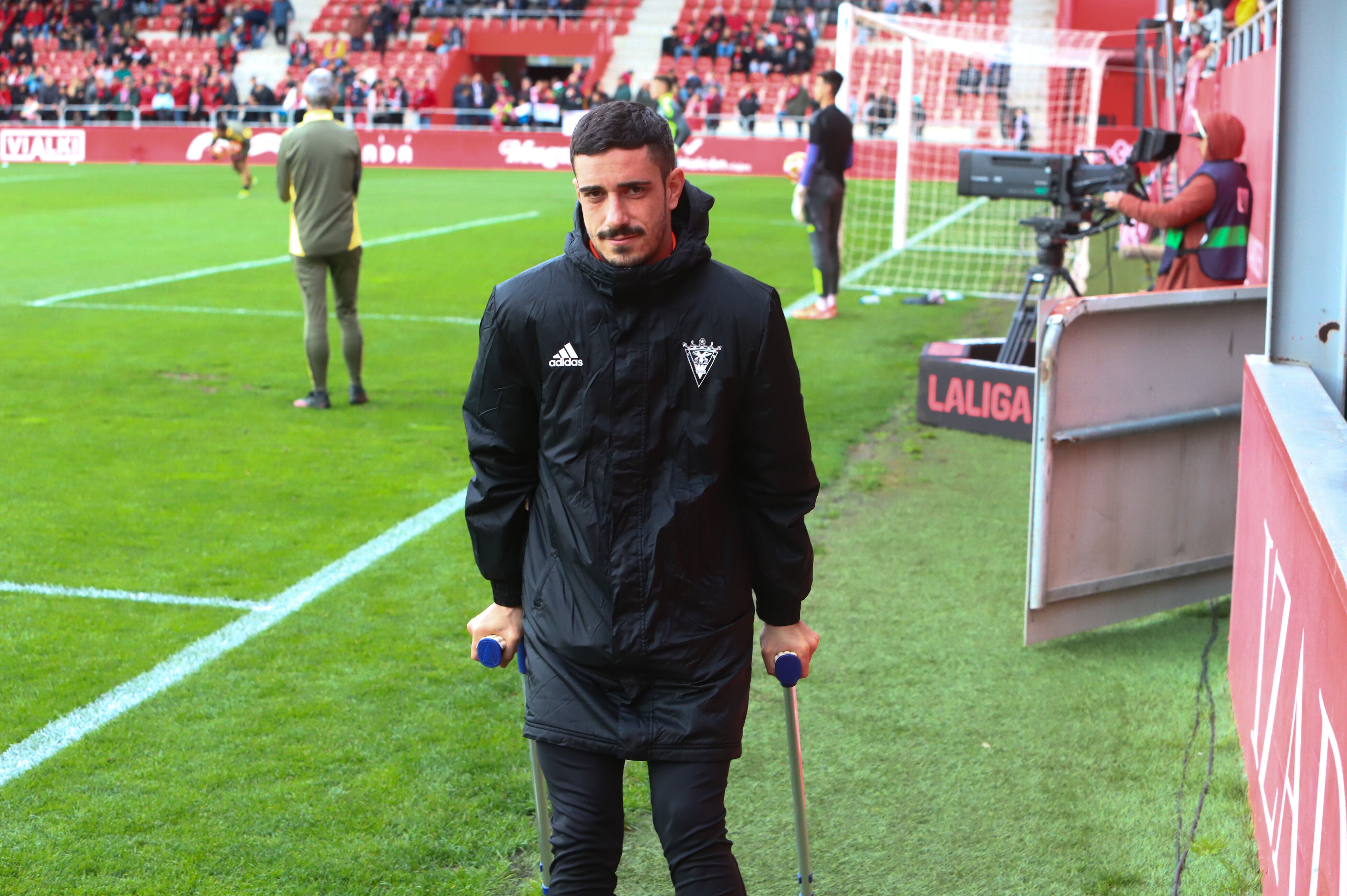 Julio Alonso podría decir adiós a la temporada con el Mirandés