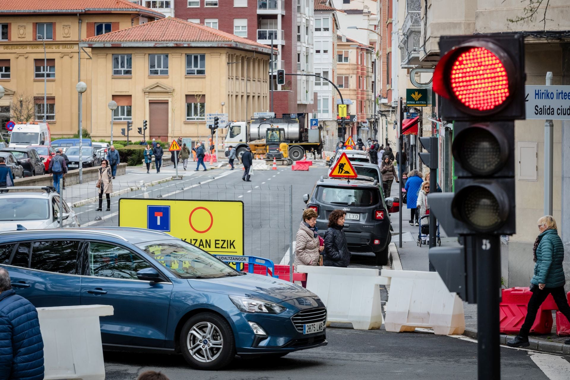 Las imágenes de los nuevos cortes en Los Herrán
