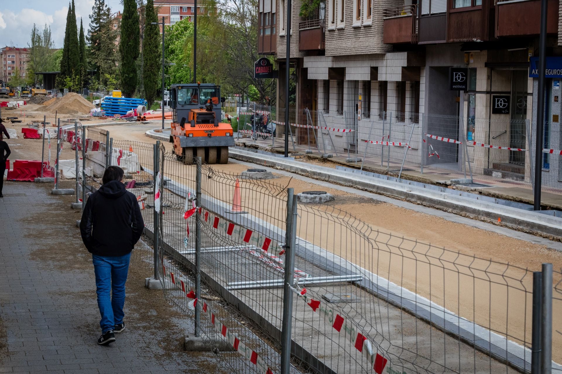 Las imágenes de los nuevos cortes en Los Herrán