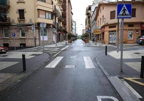 Detenido un joven de 26 años «con numerosos antecedentes» por el homicidio del pasado domingo en Irun