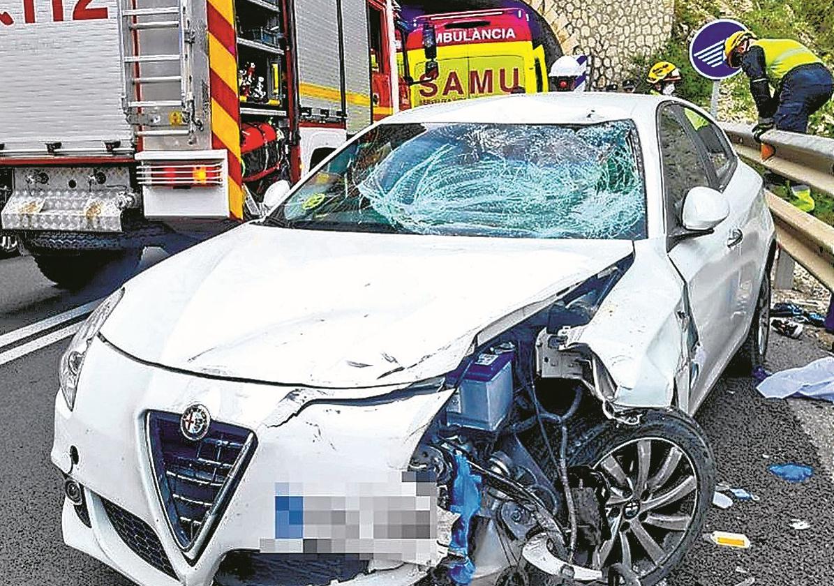 «En Calpe se circula mucho en grupo y hay conductores que se ponen nerviosos»