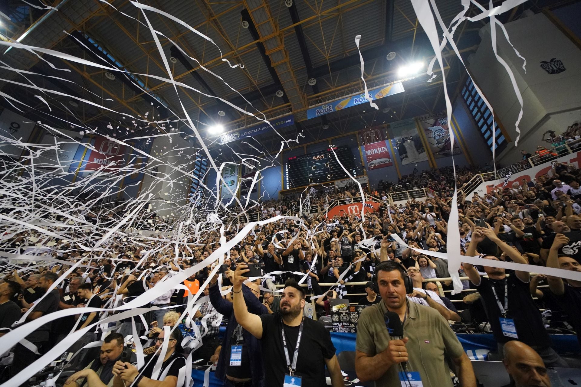 En imágenes la final de la Europe Cup, PAOK-Bilbao Basket