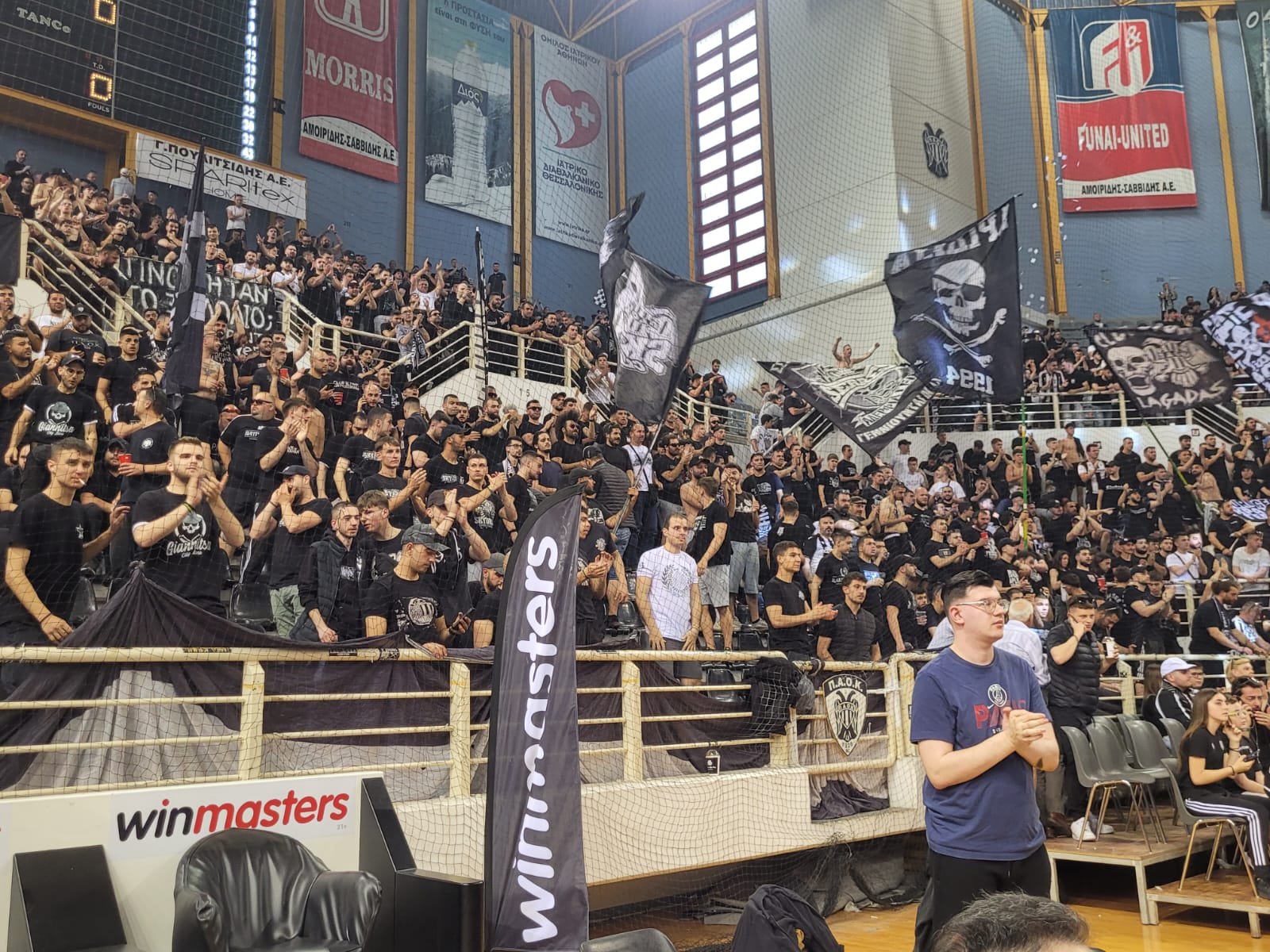 En imágenes la final de la Europe Cup, PAOK-Bilbao Basket