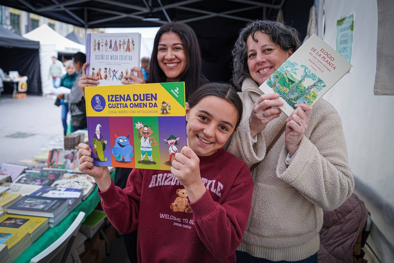 Las imágenes de la Feria del Libro de Bilbao
