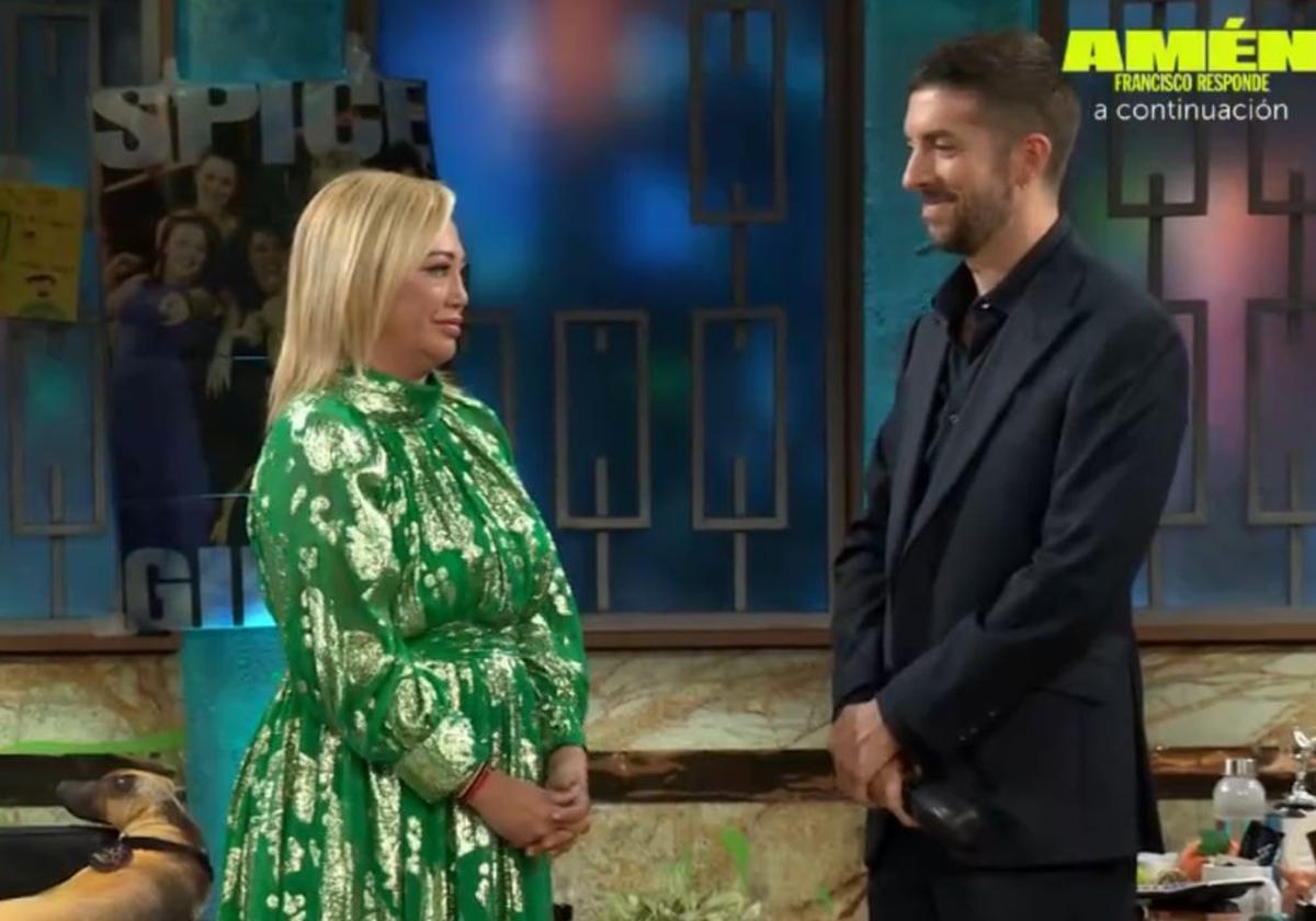 Belén Esteban corta a David Broncano cuando le pregunta por Andrea Janeiro: «No hablo de mi hija»