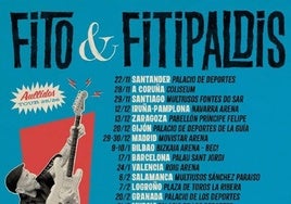 Estas son las fechas de la gira de Fito y Fitipaldis