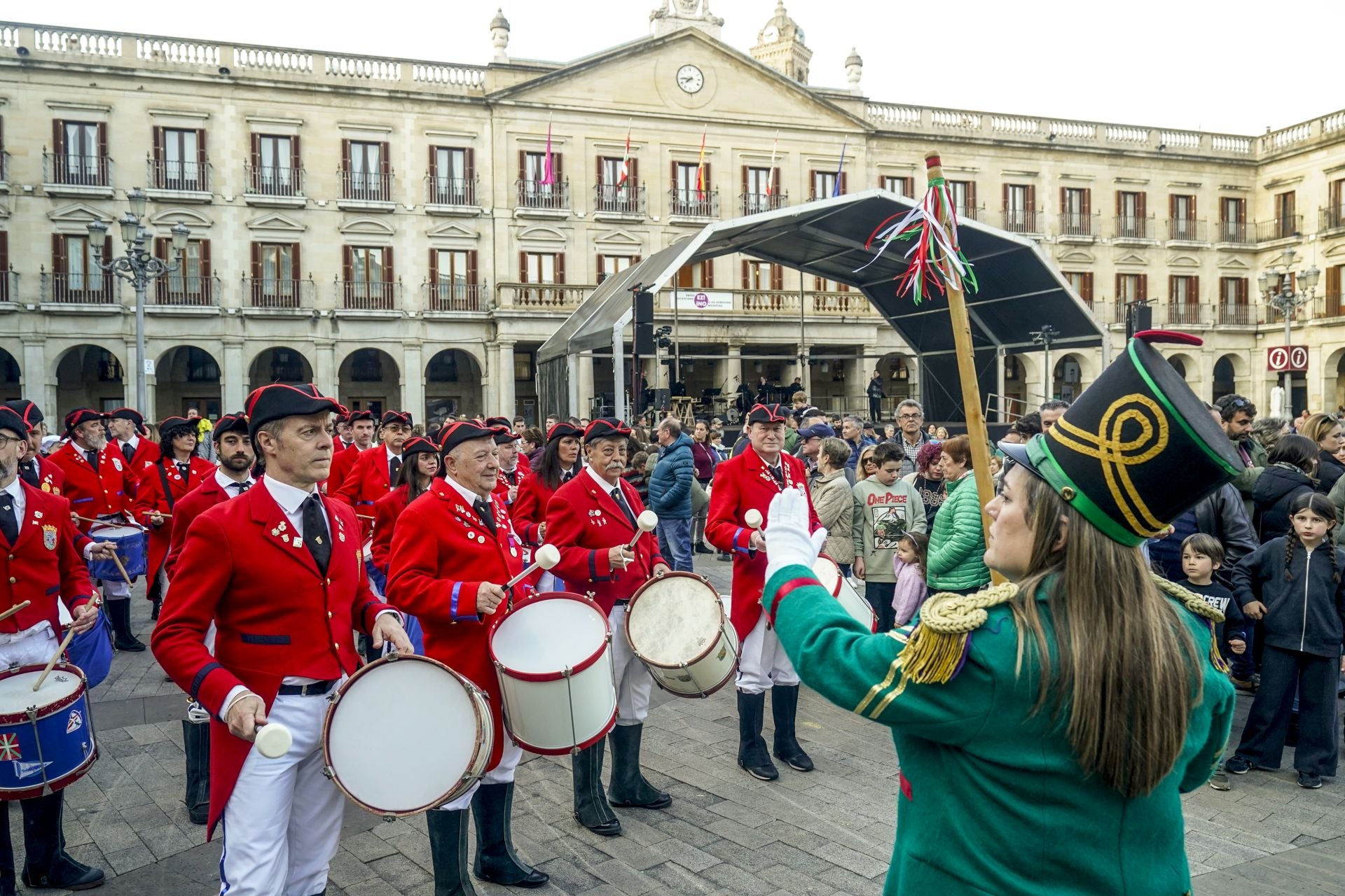 Las mejores imágenes de la Tamborrada vespertina